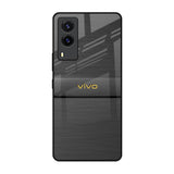 Grey Metallic Glass Vivo V21e Glass Back Cover Online
