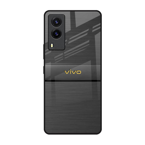 Grey Metallic Glass Vivo V21e Glass Back Cover Online