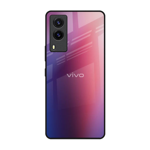 Multi Shaded Gradient Vivo V21e Glass Back Cover Online