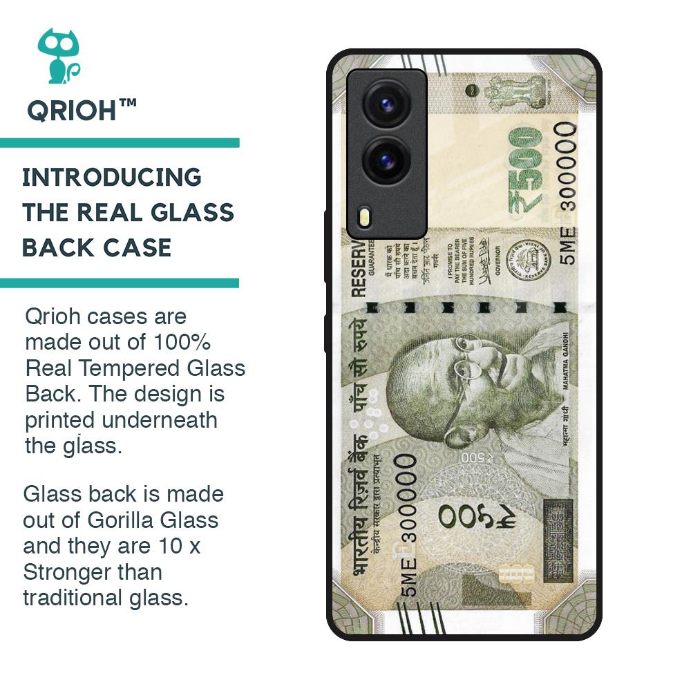 Cash Mantra Glass Case for Vivo V21e