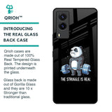 Real Struggle Glass Case for Vivo V21e