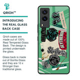 Slytherin Glass Case for Vivo V21e