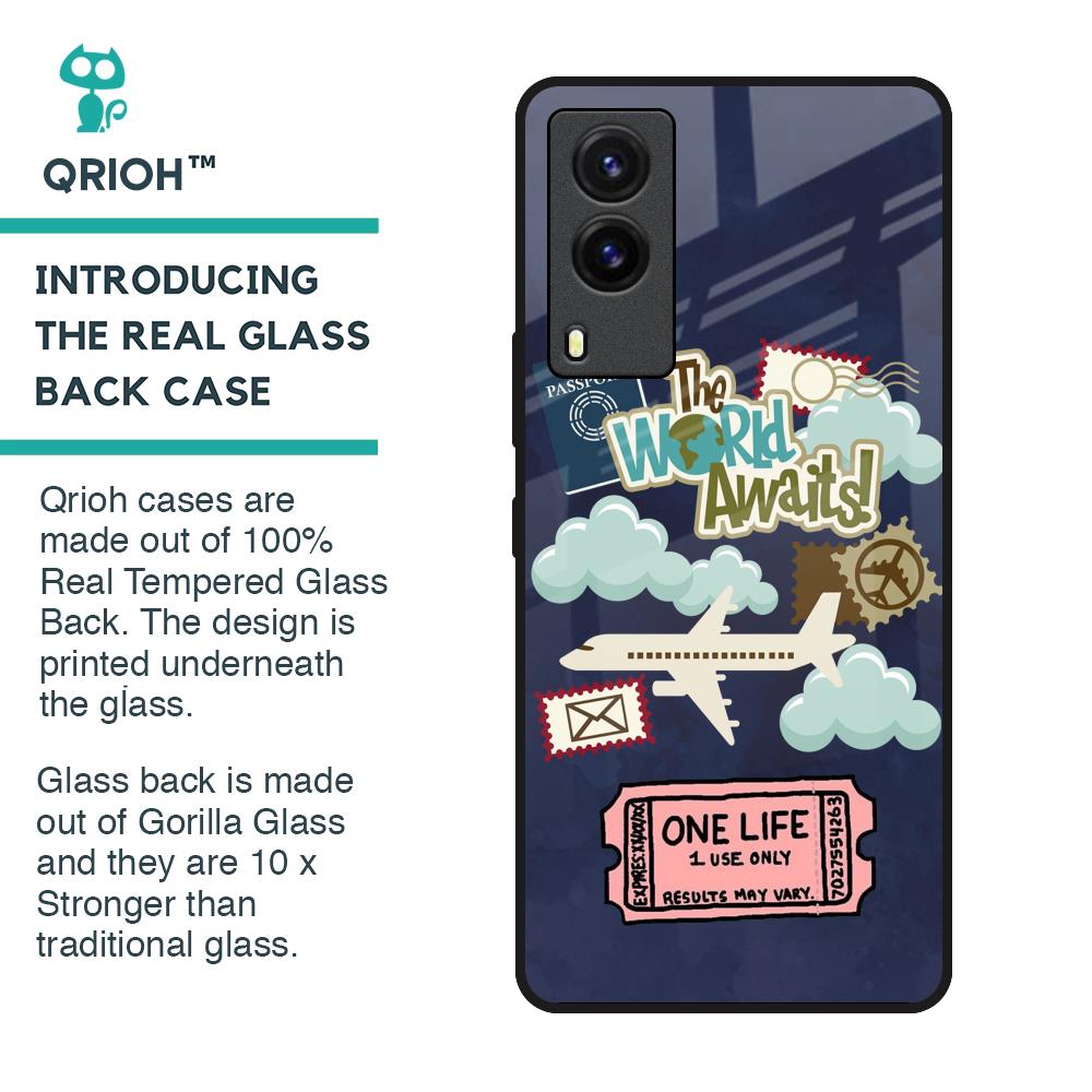 Tour The World Glass Case For Vivo V21e