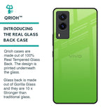 Paradise Green Glass Case For Vivo V21e