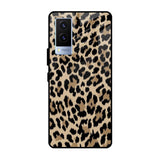 Leopard Seamless Vivo V21e Glass Cases & Covers Online