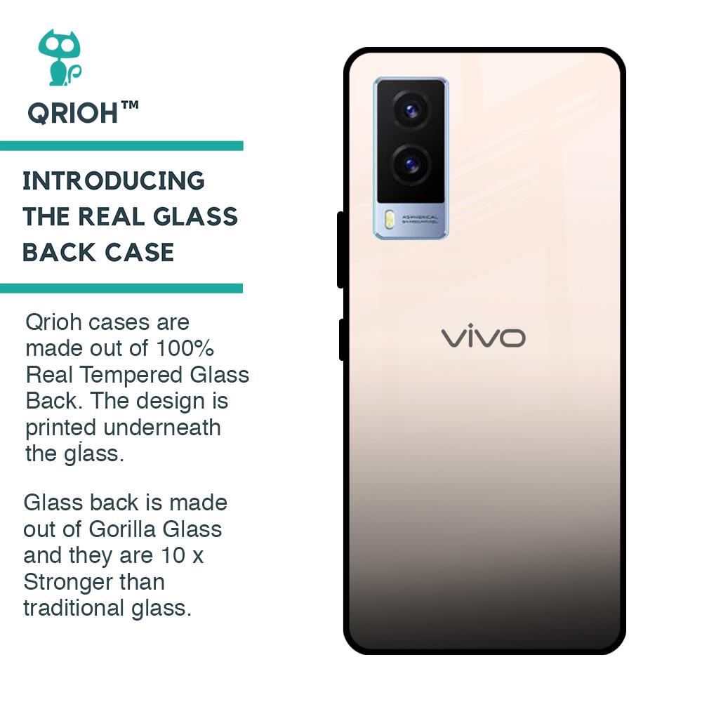 Dove Gradient Glass Case for Vivo V21e