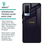 Deadlock Black Glass Case For Vivo V21e