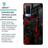 City Light Glass Case For Vivo V21e
