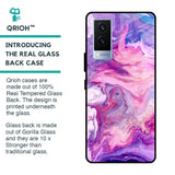 Cosmic Galaxy Glass Case for Vivo V21e