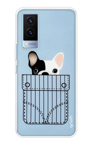 Cute Dog Vivo V21e Back Cover
