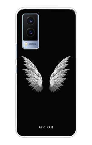 White Angel Wings Vivo V21e Back Cover