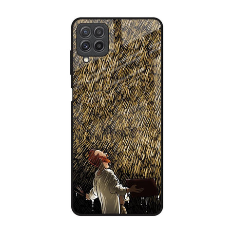 Rain Festival Samsung Galaxy A22 Glass Back Cover Online