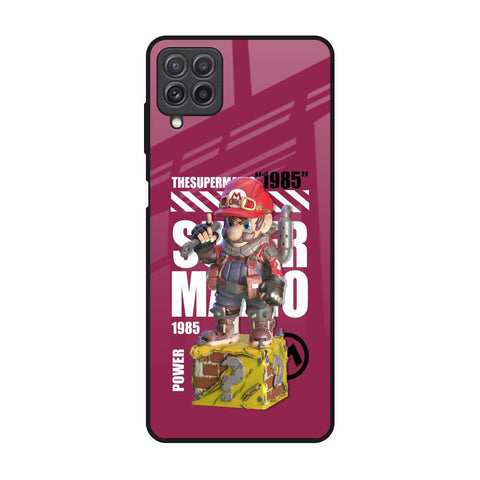 Gangster Hero Samsung Galaxy A22 Glass Back Cover Online