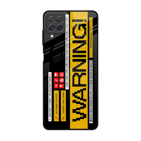 Aircraft Warning Samsung Galaxy A22 Glass Back Cover Online