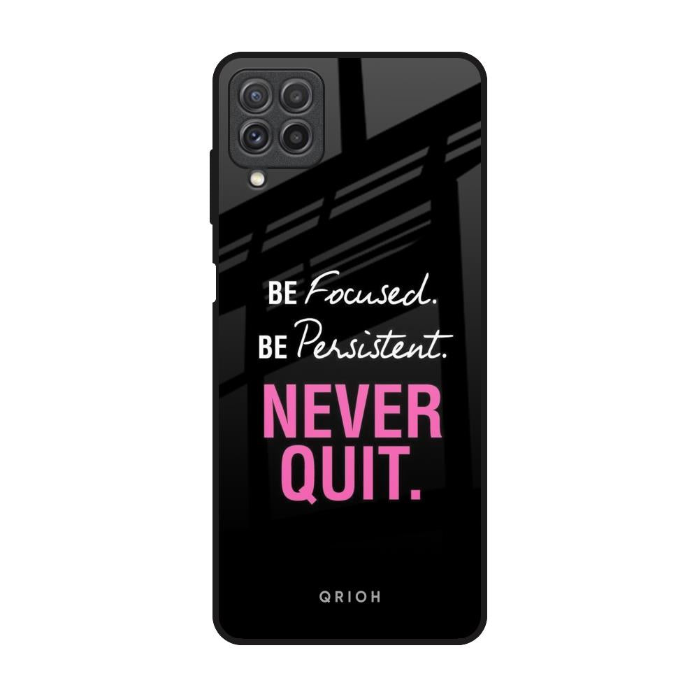 Be Focused Samsung Galaxy A22 Glass Back Cover Online