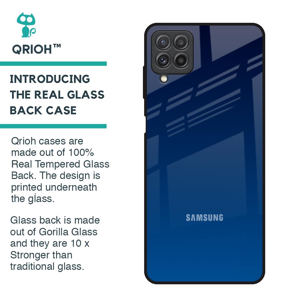 Very Blue Glass Case for Samsung Galaxy A22
