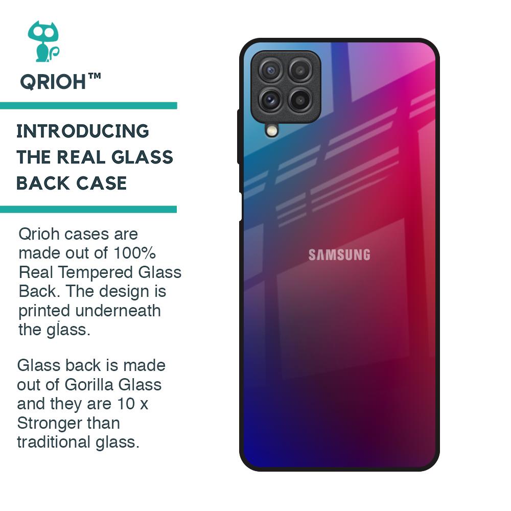 Magical Color Shade Glass Case for Samsung Galaxy A22