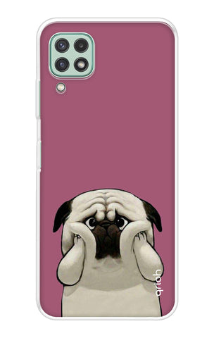 Chubby Dog Samsung Galaxy A22 Back Cover