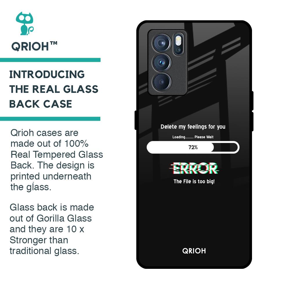 Error Glass Case for Oppo Reno6
