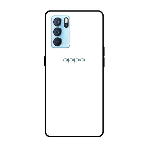 Arctic White Oppo Reno6 Glass Cases & Covers Online