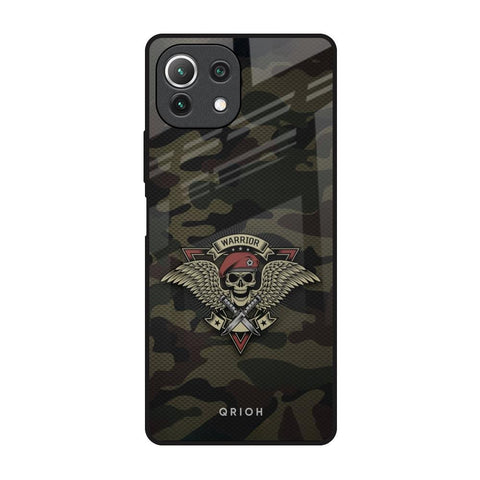 Army Warrior Mi 11 Lite Glass Back Cover Online