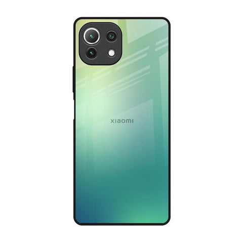 Dusty Green Mi 11 Lite Glass Back Cover Online