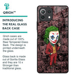 Joker Cartoon Glass Case for Mi 11 Lite