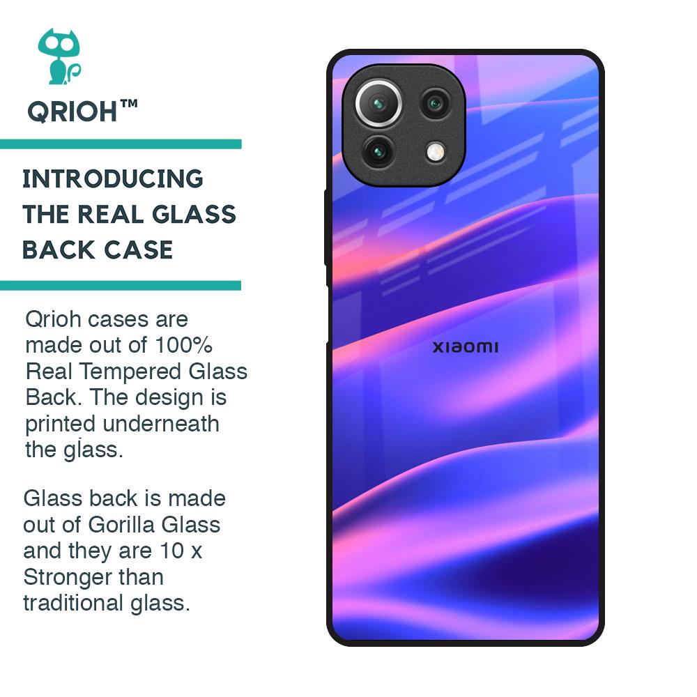 Colorful Dunes Glass Case for Mi 11 Lite