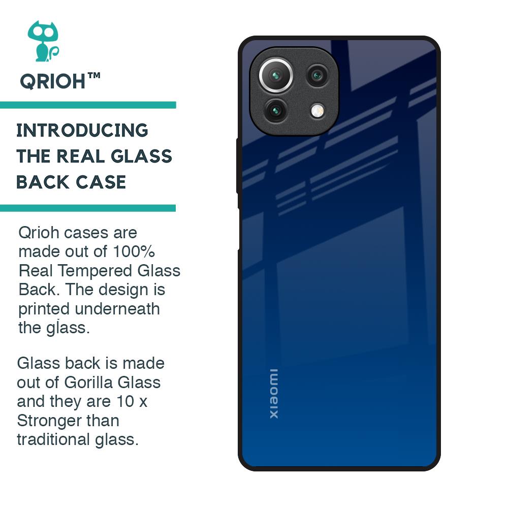 Very Blue Glass Case for Mi 11 Lite