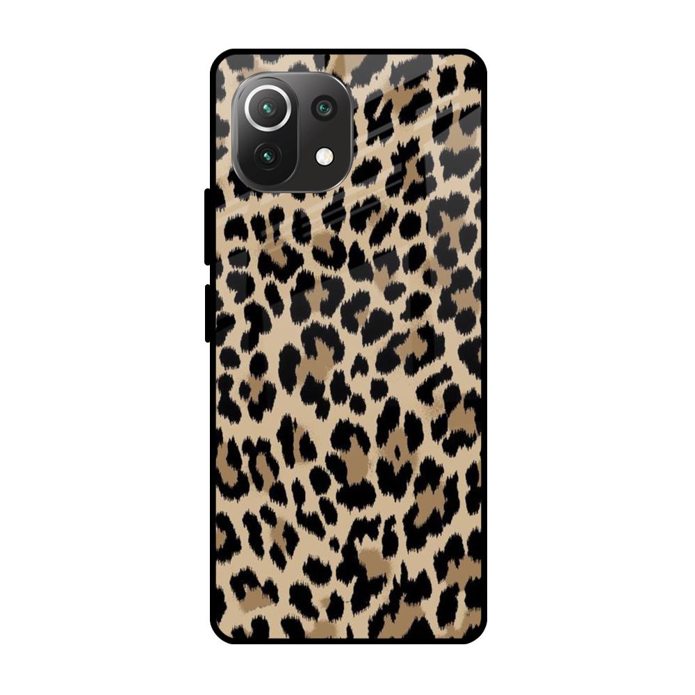 Leopard Seamless Mi 11 Lite Glass Cases & Covers Online
