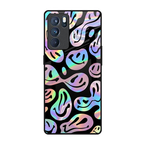 Acid Smile Oppo Reno6 Pro Glass Back Cover Online