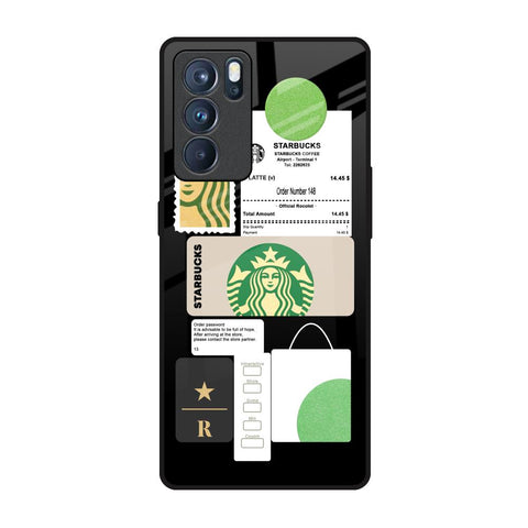 Coffee Latte Oppo Reno6 Pro Glass Back Cover Online