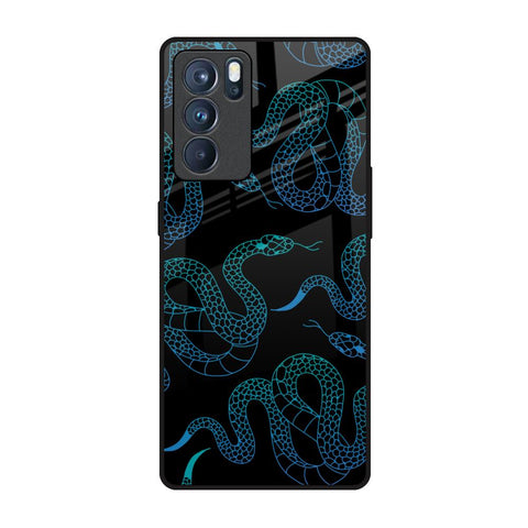 Serpentine Oppo Reno6 Pro Glass Back Cover Online