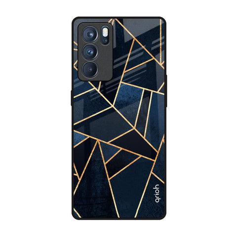Abstract Tiles Oppo Reno6 Pro Glass Back Cover Online