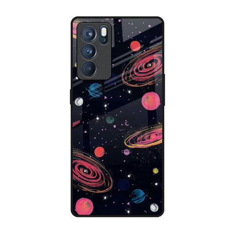 Galaxy In Dream Oppo Reno6 Pro Glass Back Cover Online