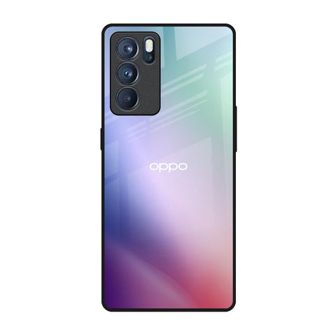 Abstract Holographic Oppo Reno6 Pro Glass Back Cover Online