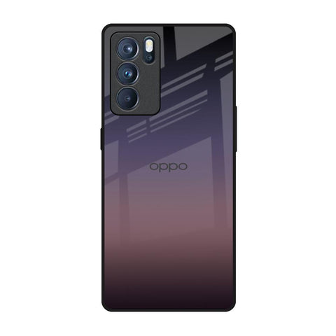Grey Ombre Oppo Reno6 Pro Glass Back Cover Online