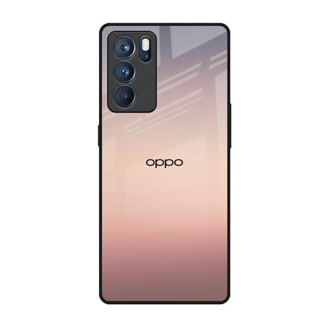 Golden Mauve Oppo Reno6 Pro Glass Back Cover Online