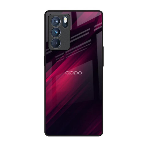 Razor Black Oppo Reno6 Pro Glass Back Cover Online