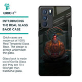 Lord Hanuman Animated Glass Case for Oppo Reno6 Pro