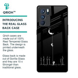 Catch the Moon Glass Case for Oppo Reno6 Pro