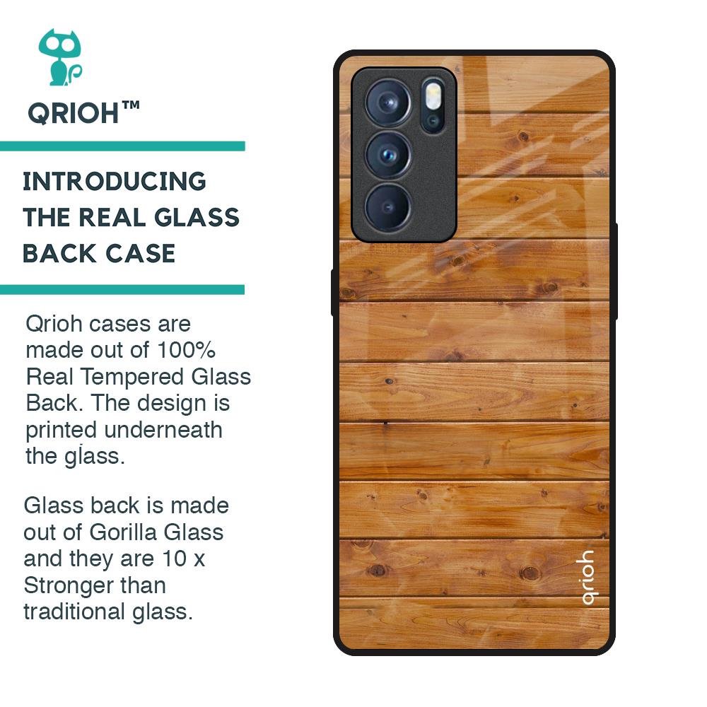 Timberwood Glass Case for Oppo Reno6 Pro