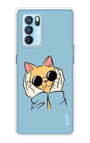 Attitude Cat Oppo Reno6 Pro Back Cover