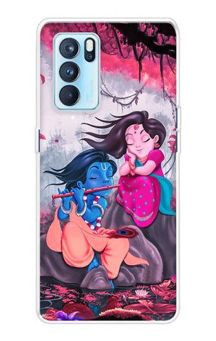 Radha Krishna Art Oppo Reno6 Pro Back Cover