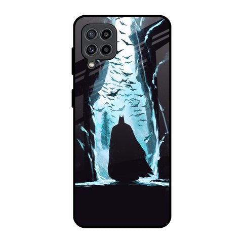Dark Man In Cave Samsung Galaxy F22 Glass Back Cover Online