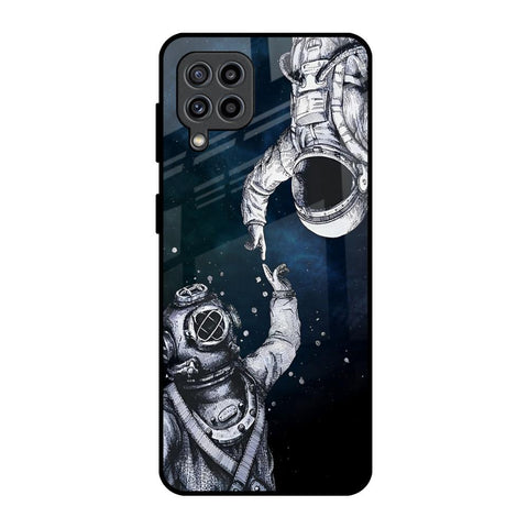 Astro Connect Samsung Galaxy F22 Glass Back Cover Online