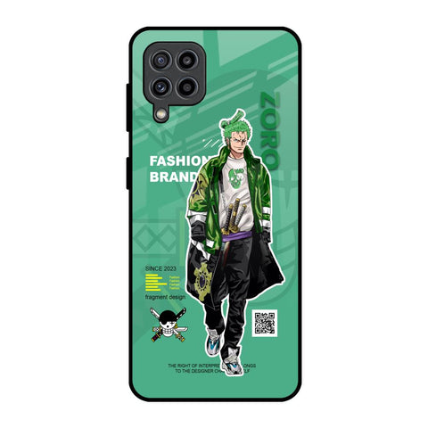 Zoro Bape Samsung Galaxy F22 Glass Back Cover Online