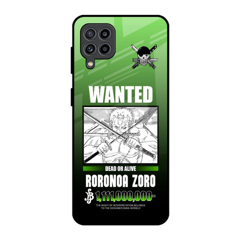 Zoro Wanted Samsung Galaxy F22 Glass Back Cover Online