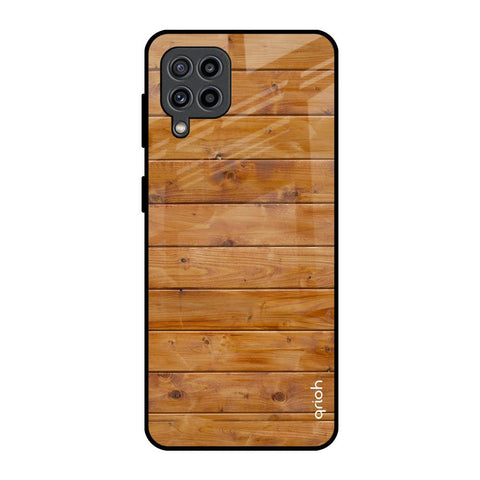 Timberwood Samsung Galaxy F22 Glass Back Cover Online