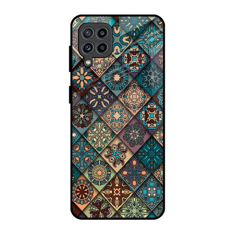 Retro Art Samsung Galaxy F22 Glass Back Cover Online